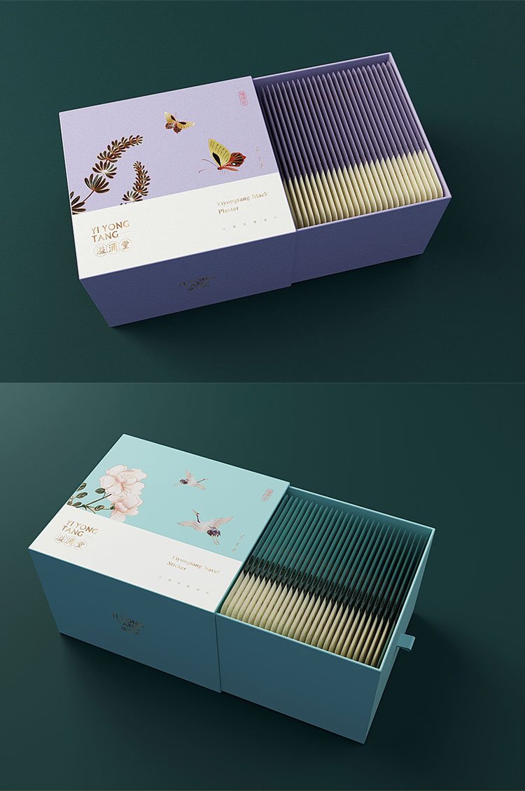 尊貴禮遇 金色抽屜式折疊禮盒，為名貴滋補品注入儀式感